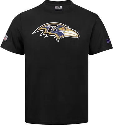 Produktbild von New Era Herren T-Shirt NFL Baltimore Ravens Logo schwarz XL