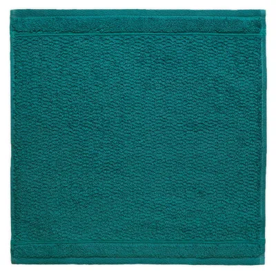 Zdjęcie produktu dla Mata do czyszczenia powierzchni "Pearl" firmy Möve, wykonana w 100% z bawełny, o wymiarach 30 x 30 cm, kolor: Lagoon