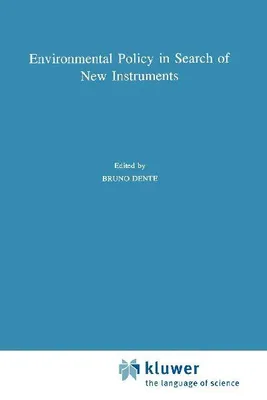 Produktbild von Environmental Policy in Search of New Instruments