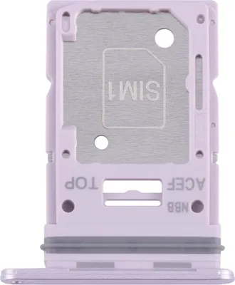 Obrázek produktu pro Samsung, Držák karty SIM pro Samsung A35 Dual Nano Sim Original, fialový