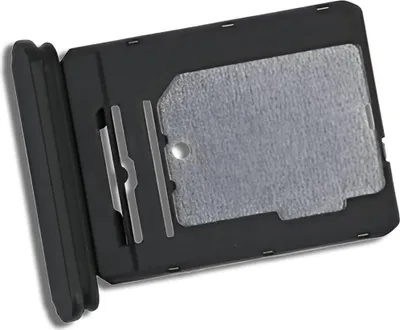 Produktbild von Sony Xperia 1 V – SIM-Kartenhalter – Original Ersatzteil – Schwarz