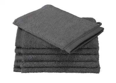 Zdjęcie produktu dla flanela Contessa16 x 22 cm ciemnoszara 6 sztuk