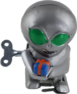 Produktbild von Blechspielzeug Alien Außerirdischer Marsmensch Blechfigur