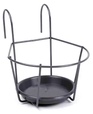 Image de Tige de pot de fleur. Ø22cm gris à suspendre, 355899