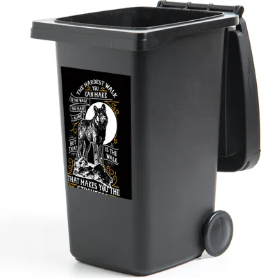 Produktbild von MuchoWow® - Mültonnen-sticker - Sticker - Aufkleber für die Mülltonne