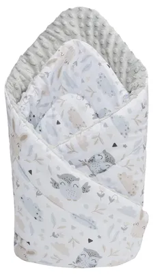 Productafbeelding van Medi partners steekkussen 100% katoen minky 75x75cm - Dubbelzijdig zacht multifunctioneel anti-allergisch