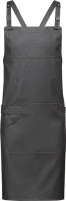 Produktbild von Greiff GASTRO MODA Service Latzschürze Kreuzträger 77x85 Anthrazit