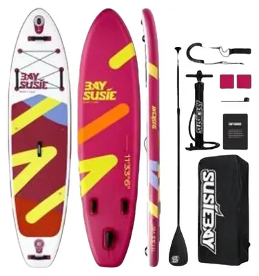 Produktbild von Aufblasbares Paddleboard, Extra Breit, Stabil für Alle Fähigkeitsstufen, 5021477