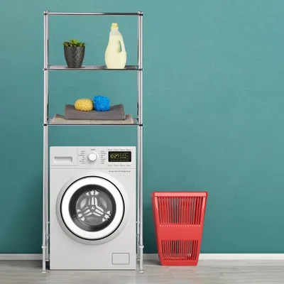 Image de Étendoir à linge avec 3 étagères