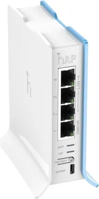Obrázok produktu pre MIKROTIK Mikrotik RB941-2ND-TC bezdrôtový prístupový bod 300 Mbit/s Modrá, biela