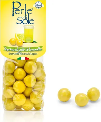 Image de Sphères de chocolat blanc fourrées au limoncello 150 g