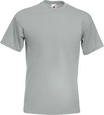 Produktbild von Fruit of the Loom - Super Premium T - Zinc (Solid) - M
