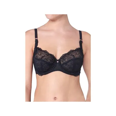 Produktbild von Triumph Peony Florale W, Farbe: Black 04/0004, Größe: 80E Bügel-BH