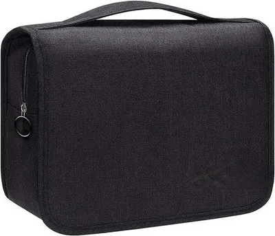 Produktbild von Famanu Kosmetiktasche für Frauen - Multifunktional, Wasserfest, Schwarz
