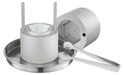 Produktbild von Eisballformer - Eisballmaschine - Eiswürfelform - Eisdiamantpresse - Eispresse - 6 cm Diamantform