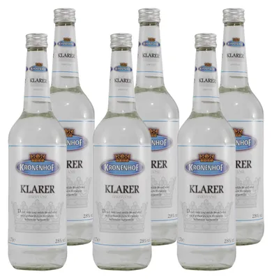 Produktbild von Kronenhof Klarer (6 x 0,7L)