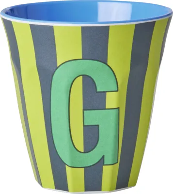 Obrázok produktu pre Melamínový hrnček písmeno - G