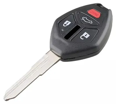 Zdjęcie produktu dla Obudowa kluczyka samochodowego z 4 przyciskami Techstar kompatybilna z Mitsubishi Lancer 2008–2015, Galant, Eclipse – model FCCID: OUCG8D-620M-A