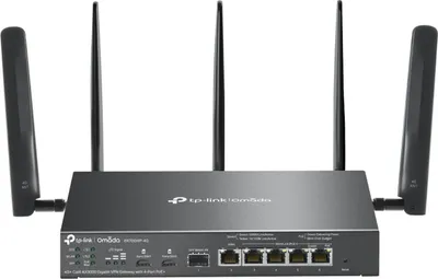 Image de TP-LINK Routeur sans fil TP-Link ER706WP-4G Gigabit Ethernet Dual-band (2.4 GHz / 5 GHz) Noir
