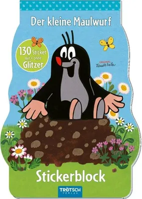 Produktbild von Trötsch Der kleine Maulwurf Stickerblock