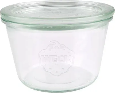 Image de Set 4 Bocaux Coniques Droits 370 Ml - Weck