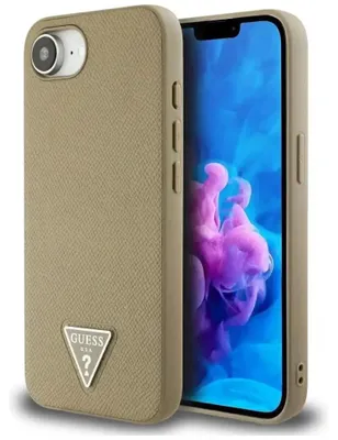 Produktbild von Guess MagSafe Schutzhülle iPhone 16e Braun