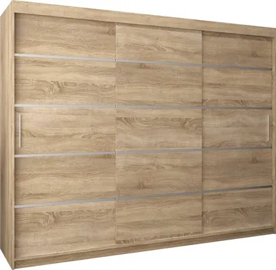 Produktbild von Kleiderschrank, Schiebetürenschrank Schlafzimmer, Schrank VERONA 1 250 cm