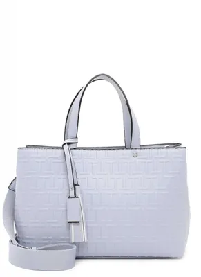 Produktbild von Tamaris Damen Shopper Cityshopper Handtasche mittel Struktur Quaste Leona 32172, Farbe:Grau