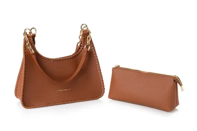 Produktbild von Vince Camuto, Procida - Tan, Umhängetasche, Bräunen, 100 % POLY, 34 x 13 x 17 cm