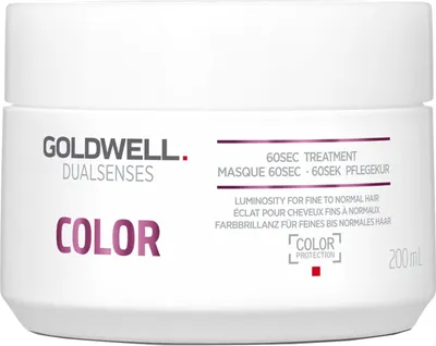Immagine prodotto di Goldwell Dualsenses Color 60Sec Treatment 200ml - trattamento per capelli fini