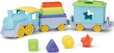 Image de Train empilable et triable Green Toys, 12dlg.