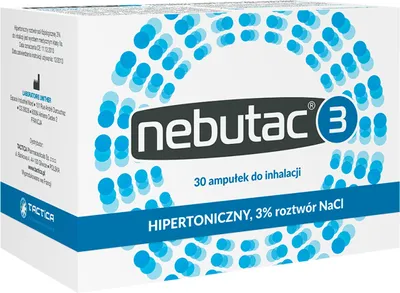 Produktbild von Nebutac 3 Inhalationslösung 3% 30 Ampullen 4ml