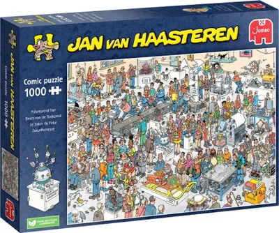 Obrázok produktu pre Jumbo Spiele Jan van Haasteren - Future Fair, puzzle, puzzle pre dospelých, 1000 dielikov, 20067