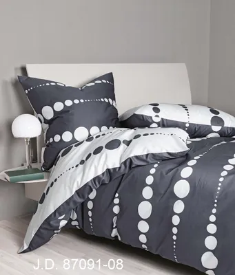 Produktbild von Janine Design Mako-Satin Bettwäsche-Garnitur J.D. 87091 Farbe rauchperle Größe 155x220 + 80x80 cm