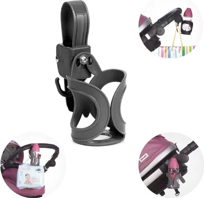 Produktbild von CHIPOLINO Universal-Becherhalter - schwarz