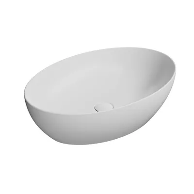 Produktbild von PURA Waschtisch zum Aufsetzen 60x42 cm, Weiss matt