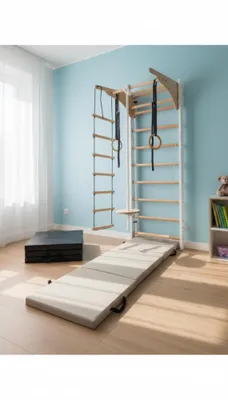 Obrázek produktu pro Gymnastická podložka, cvičební podložka – 180 x 60 x 6 cm, béžová