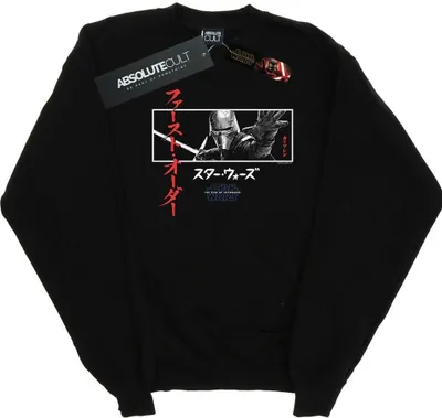 Produktbild von Star Wars: The Rise of Skywalker - "Katakana" Sweatshirt für Herren BI49447 (L) (Schwarz)
