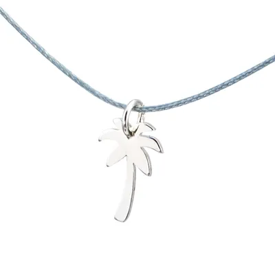 Immagine prodotto di Argento + gioielli da surf in argento con motivo a palma GR S