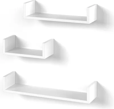 Produktbild von Vicco Wandregal , 60 x 10 cm 3er Set, Weiß