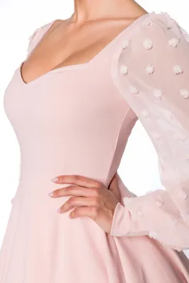 Produktbild von Belsira - Retrokleid mit langen Ärmeln - XL -