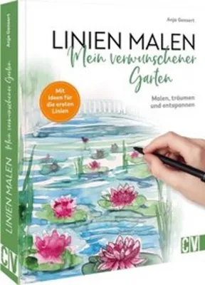 Produktbild von Linien malen - Mein verwunschener Garten
