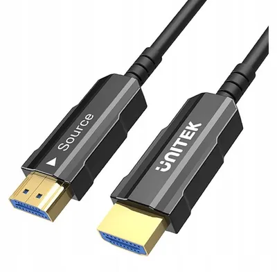 Imagen del producto de Cable óptico HDMI 2.0 UNITEK, compatible con 4K a 60Hz, de 7 metros