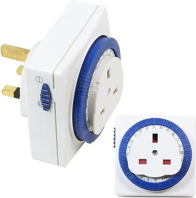 Obrázek produktu pro Automatické zařízení pro 24hodinové monitorování a spínání zásuvek s režimem úspory energie