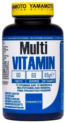 Imagen del producto de Yamamoto Multivitamin - 60 tabletas