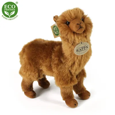 Produktbild von RAPPA Plüsch Alpaka Lama braun 23 cm ECO-FRIENDLY