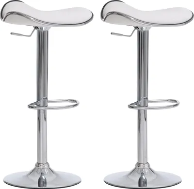 Obrázek produktu pro Barová židle Shape (2ks SET) - Bílá