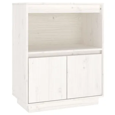 Obrázok produktu pre Komoda, biela 60x34x75 cm, borovicový masív