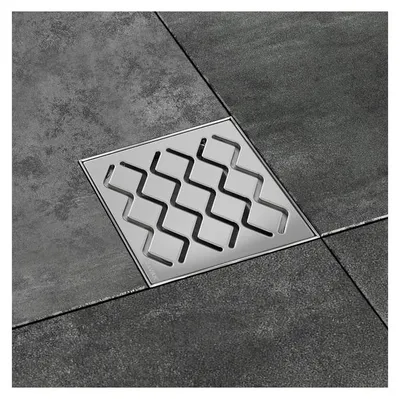 Produktbild von Bodenablauf Ravak SN501 10,5 x 10,5 cm, Kunststoff mit Edelstahlgitter