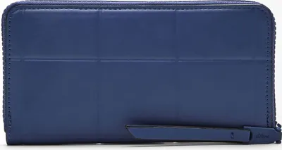 Produktbild von s.Oliver Geldbörse Zip Around Wallet Blue blau